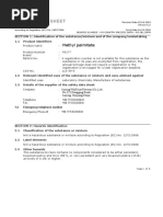 MSDS of Methyl Palmitate