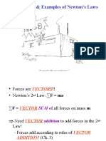 Applications & Examples of Newton's Laws