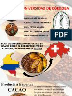 PLAN EXPORTADOR DE CACAO EN GRANO DESTE TIERRALTA CÓRDOBA, COLOMBIA. Final Final