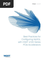 Best Practices For Configuring Mysql With HGST S1120 Series Pcie Accelerators