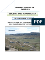 Estudio Hidrologico Iruro Ayacucho PDF