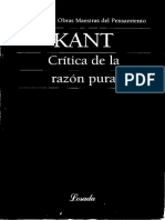 Kant, Crítica A La Razón Pura B362-366