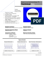 Technical: Single In-Line Conformal Series 770