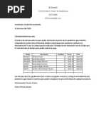 Carta de Cotizacion 2