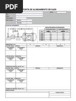 Formato de Reporte de Alineamiento 1 PDF