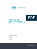 Trabajo Investigativo-Títulos de Renta Variable