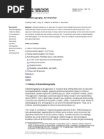 Autoethnography - An Overview PDF