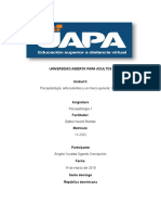 Tarea II de Psicopatologia I