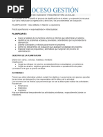 Planificación de Cuidados y Recursos para La Salud