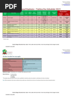 International Students - Tuition Fee Schedule 2019: Promotion