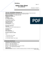 Pickling Paste 130 MSDS