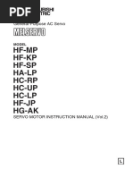 Mitsubishi Servo Motor Instruction Manual (Vol.2