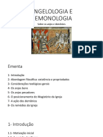 Aula 1 - ANGELOLOGIA E DEMONOLOGIA