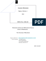 Higham, Nicholas J. 2011: Gaussian Elimination