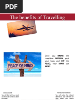 Benefits of Travelling