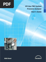 Off-Line PMI System Pressure Analyser User's Guide: MAN Diesel