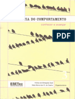 Ciência Do Comportamento - Conhecer e Avançar - Vol 3 - Sadi, H. M., & Castro, N. M. S. (Orgs.) - (2003) PDF