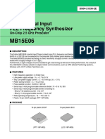 Single Serial Input PLL Frequency Synthesizer: On-Chip 2.5 GHZ Prescaler