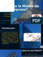 Qué Es La Misión de Una Empresa