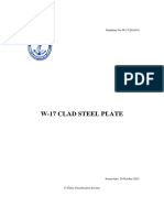 W17 Clad Steel Plate