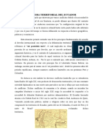 Tragedia Territorial Del Ecuador