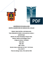 La Desnutrición Infantil Es El Resultado de La Ingesta Insuficiente de Alimentos