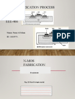 N-Mos Fabrication Process Vlsi EEE-466: Name: Faraz Al Islam ID: 1610573