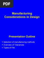 L3-Manufacturing Considerations