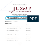 Perfil de Investigación Epidemiológica