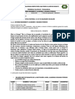 Informe Académicoperiodo Ii