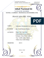 Ensayo de Fraguado Del Yeso