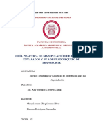 PRACTICA N 9 Guía Práctica de Manipulación de Productos Envasados y Su Adecuado Equipo de Transporte