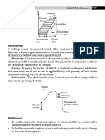 Loading : Solid Mechanics