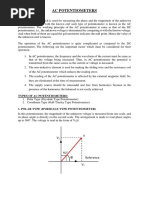 Ac Potentiometers: Definition