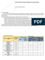 Programación PFRH 5° 2016