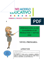 6° Grado Aprendizajes Claves