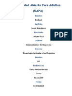 TAREA 4 de TECNOLOGIA Plicada A Los Negocios