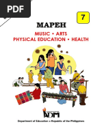 Mapeh 7: Music - Arts Physical Education - Health