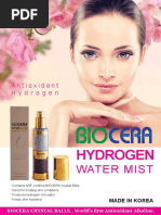 BIOCERA HYDROGEN WATER MIST (Product)