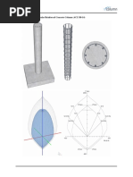 Circular Reinforced Concrete Column Interaction Diagram ACI318 14 PDF