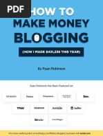 How To Make Money Blogging in 2020 by Ryan Robinson