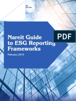 Nareit Brand Guidelines:: Nareit Guide To ESG Reporting Frameworks