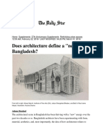 Does Architecture Define A New Bangladesh. The