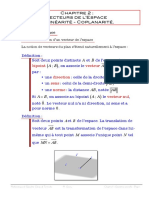 CoursTSp Vecteurs Espace