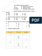 Escribir en Forma de Porcentaje