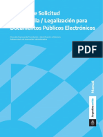 Apostilla y Legalizaciones para Documentos Electronicos