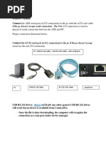 PC - USB RS 232 Cable - RS232 CAT5 Cable - ADS Serial Port: Driver