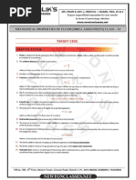 Mechanical Properties of Fluids Worksheet (Fully Solved)