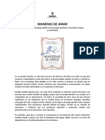 Maneras de Amar: La Nueva Ciencia Del Apego Adulto y Cómo Puede Ayudarte A Encontrar El Amor y Conservarlo