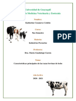 Tarea #3 Razas Bovinas de Leche PDF